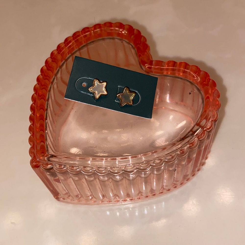 3 for $15!! NWT Iridescent Star Studs